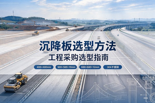 泸西沉降板选择方法