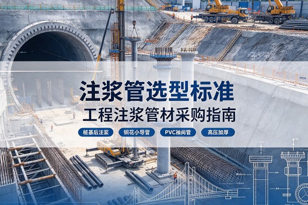 泸西注浆管选型标准