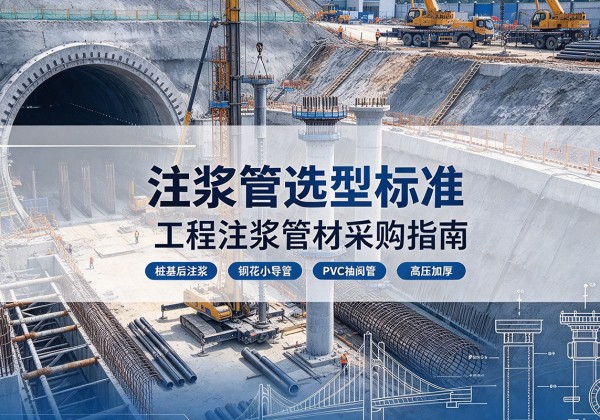 泸西注浆管选型标准